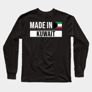 Made In Kuwait - Gift for Kuwaiti With Roots From Kuwait Long Sleeve T-Shirt